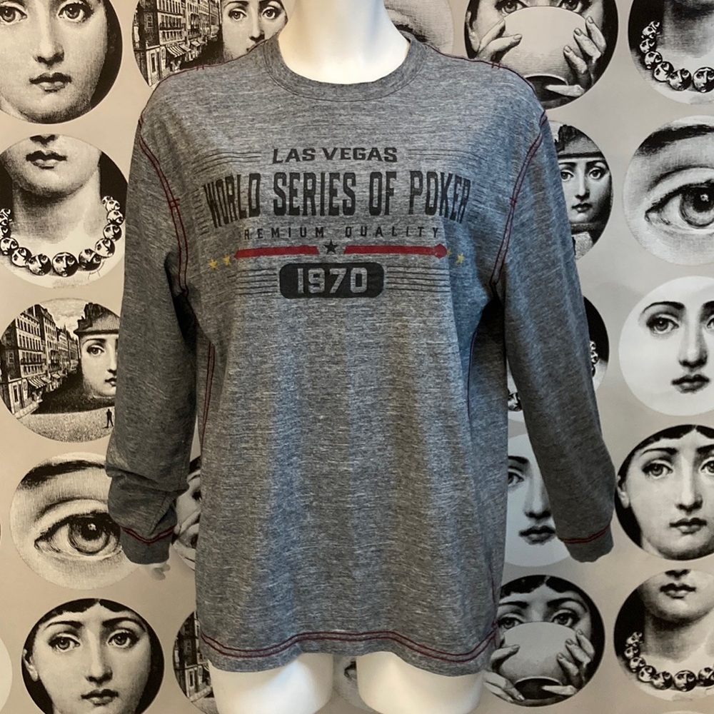 World Series Of Poker official merch Long Sleeve Tee Sz L